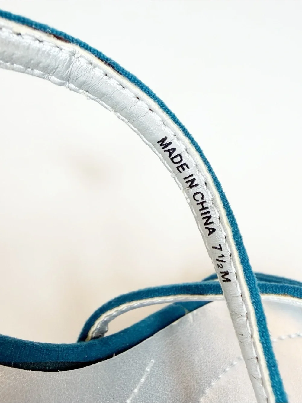 Bandolino Blue Strappy Block Heel Sandals